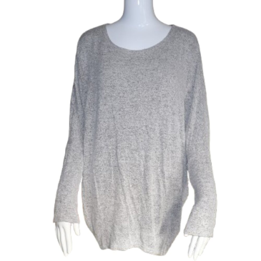 White House Black Market Grey Sweater Size Medium